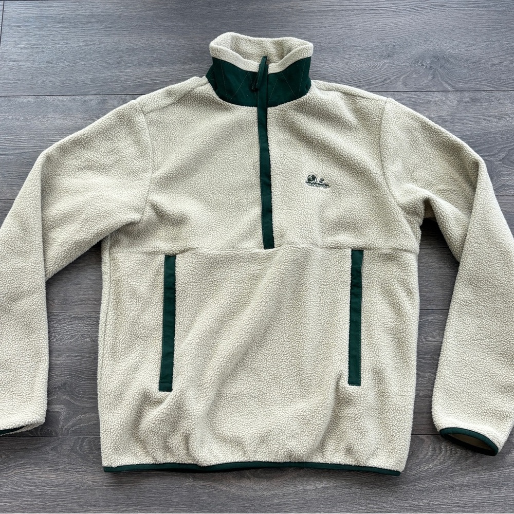 Aime Leon Dore Quarter Zip Fleece Pullover Unisex VINTAGE